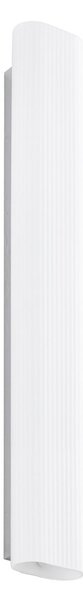 Applique da parete Lucande, Victoire, Bianco, Bagno, Vetro, Moderno