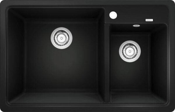 Blanco Legra 8 - Lavello in Silgranit, 780x500 mm, colore nero, codice prodotto 526223