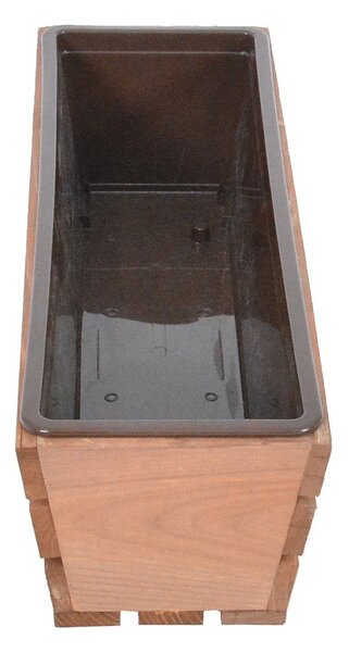 Fioriera in legno 51 cm Modern – Rojaplast