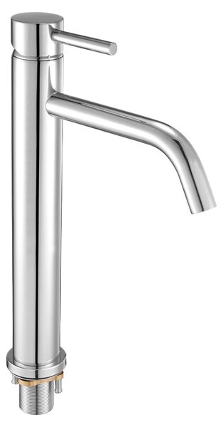 Miscelatore da cucina monocomando con design ad arco alto