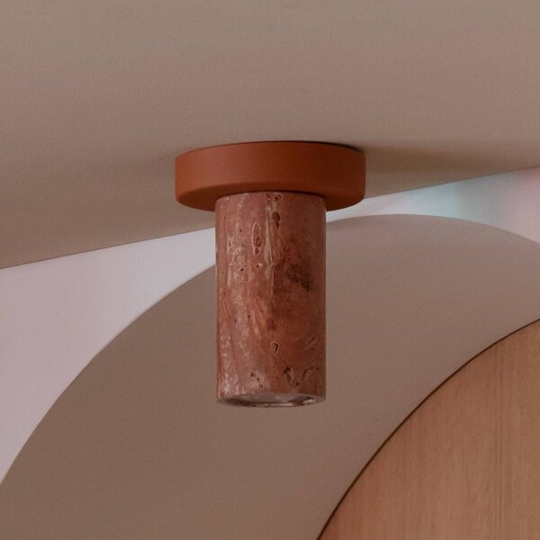 IT´S ABOUT ROMI Plafoniera soffitto Tivoli, Terracotta, Soggiorno / Sala da pranzo, Pietra, Moderno, Plafoniera