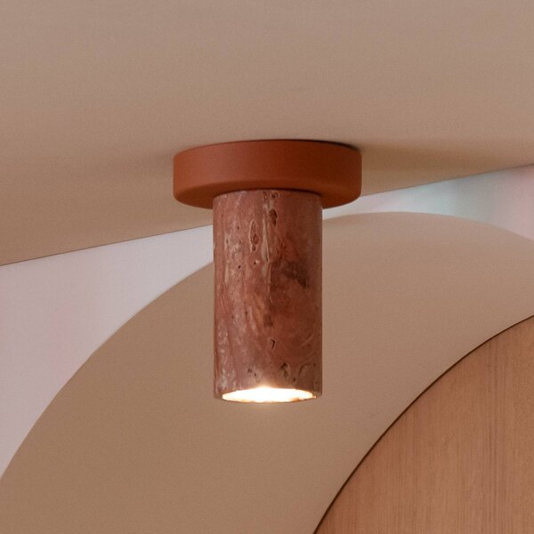 IT´S ABOUT ROMI Plafoniera soffitto Tivoli, Terracotta, Soggiorno / Sala da pranzo, Pietra, Moderno, Plafoniera