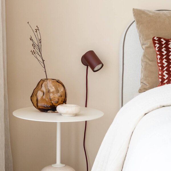 IT´S ABOUT ROMI Applique da parete a LED Milan, Rosso, Soggiorno / Sala da pranzo, Alluminio, Moderno, Applique a LED