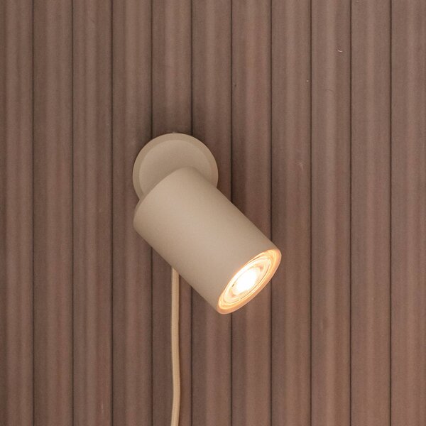 IT´S ABOUT ROMI Applique da parete a LED Milan, Crema / Ambra, Soggiorno / Sala da pranzo, Alluminio, Moderno, Applique a LED