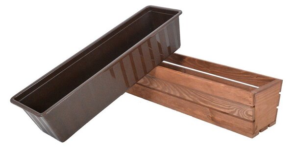 Fioriera in legno 61 cm Modern – Rojaplast