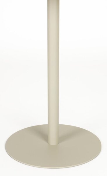 Tavolino rotondo in acciaio ø 35 cm Snow – Zuiver