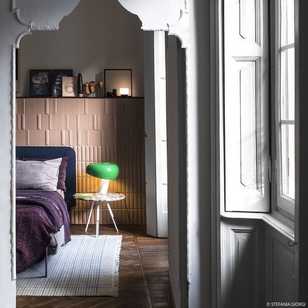 Lampade da tavolo FLOS, Snoopy, dimmerabile, Verde, Soggiorno, Pietra, Design