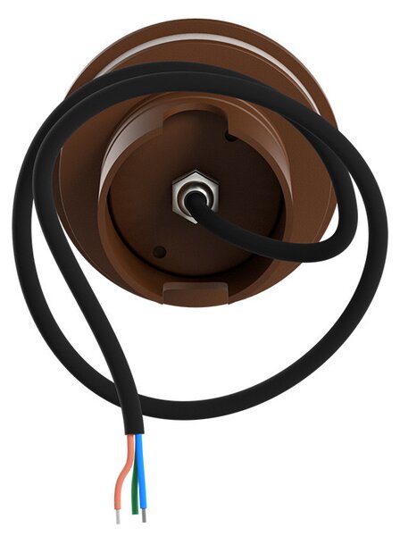 Faro LED interrato da Giardino 6W IP67 220V Luce Radente 360°- Corten