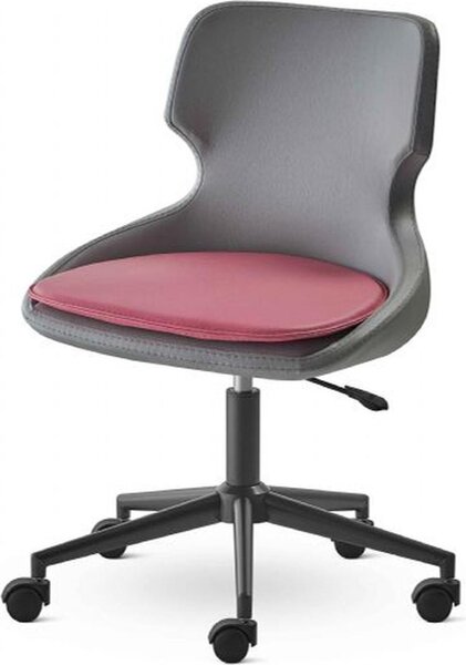 Sedia da ufficio Nero Bordeaux Studio Hallway Foyer Ufficio moderno