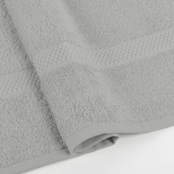 Telo Bagno In Cotone Minorca Standard Spugnissima Tinta Unita Grigio Caleffi