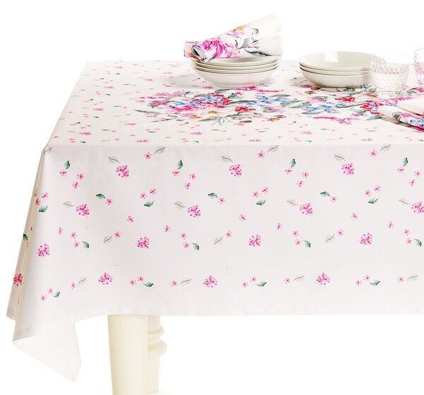 Caleffi Tovaglia Bistrot In Cotone 150x240 Cm – Morbida E Resistente Per Cucina E Giardino
