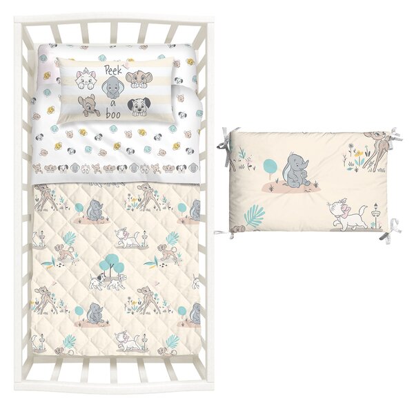 Copriletto Con Paracolpi In Cotone Baby Pets Baby Disney Caleffi