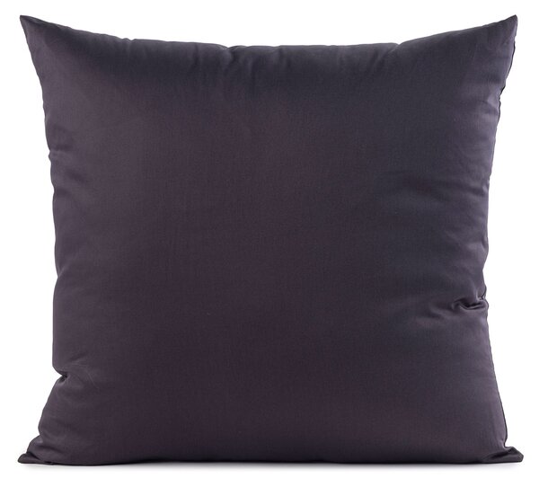 Cuscino Arredo 50X50 Raso BLACK Raso Di Cotone Caleffi