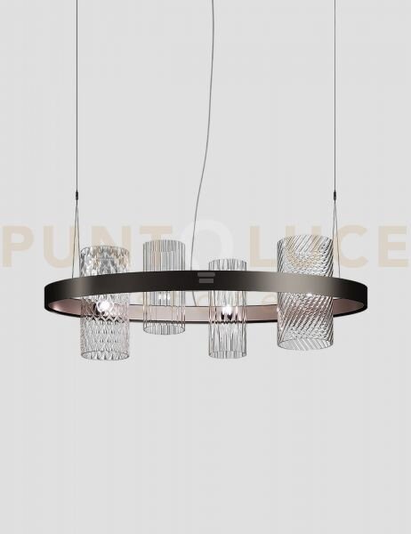 Armonia sospensione ov1 multicolore 3 nickel nero satinato rame sat