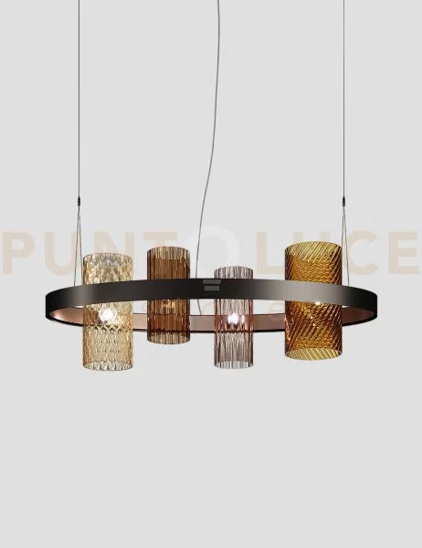 Armonia sospensione ov1 multicolore 1 nickel nero satinato rame sat
