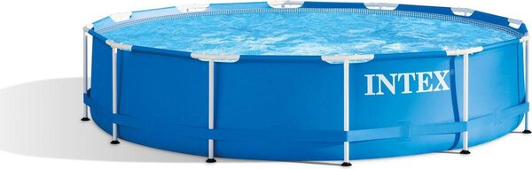 Piscina "Metal Frame" Rotonda C/Telaio Portante C/Pompa Cm.366X76H. - capacità lt.6503 - peso kg.25,2 (28212)