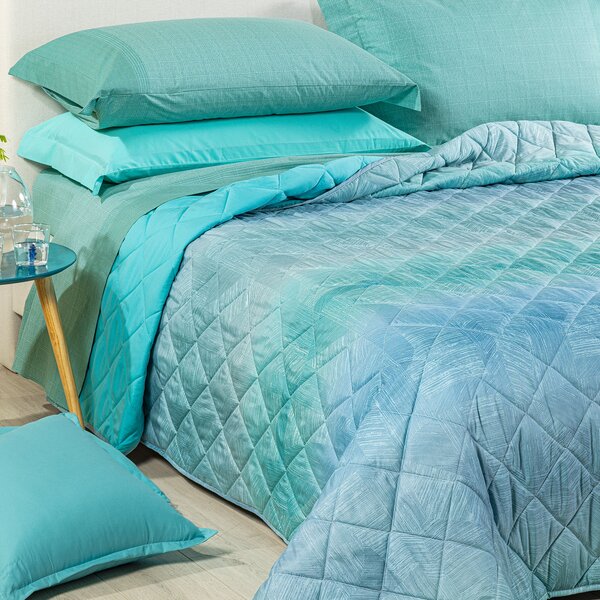 Copriletto Primaverile SINGOLO Atlantis AVIO Microfibra Caleffi