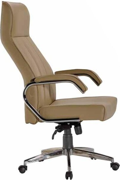 Poltrona da ufficio beige poltrona da salotto poltrona direzionale ufficio sedia girevole