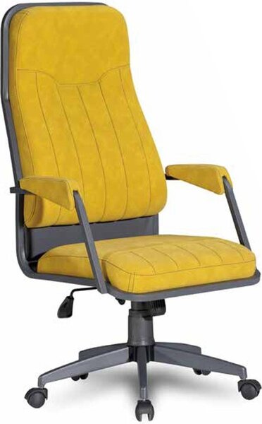 Sedia da ufficio Sedia direzionale Sedia da ufficio Sedia girevole Giallo Soggiorno