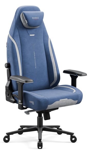 Sedia Gaming In Tessuto Blu Diablo X.Eye Prime Meta Ocean