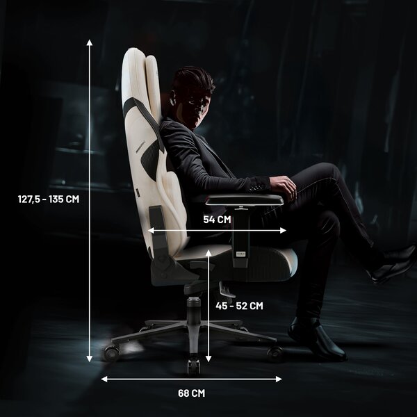 Sedia da gaming beige Diablo X.ONE Prime Desert Storm