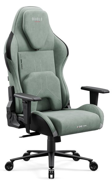 Sedia da gaming verde Diablo X.ONE Prime Ghotic Green