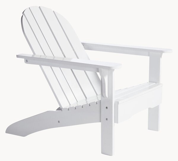 Poltrona da giardino in legno di mogano fatta a mano Adirondack