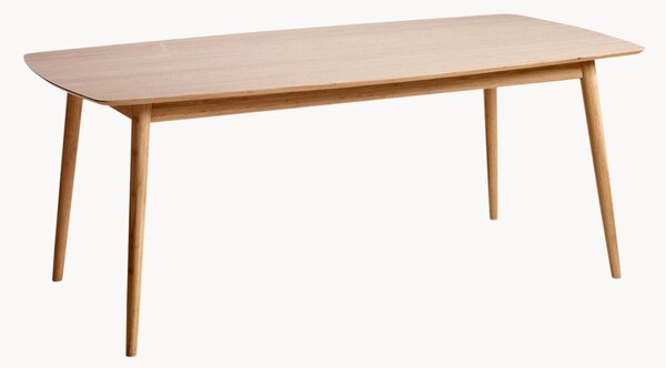 Tavolo da pranzo in bambù fatto a mano Donna, 180 x 98 cm
