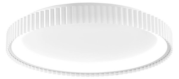 Luce Ambiente Design Plafoniera a LED Niike, Bianco / Opale, Soggiorno / Sala da pranzo, Metallo, Moderno, Plafoniera LED