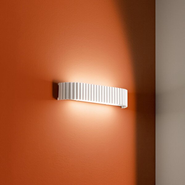 Luce Ambiente Design Applique da parete a LED Niike, Bianco / Opale, Soggiorno / Sala da pranzo, Metallo, Moderno, Applique a LED