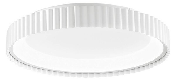 Luce Ambiente Design Plafoniera a LED Niike, Bianco / Opale, Soggiorno / Sala da pranzo, Metallo, Moderno, Plafoniera LED