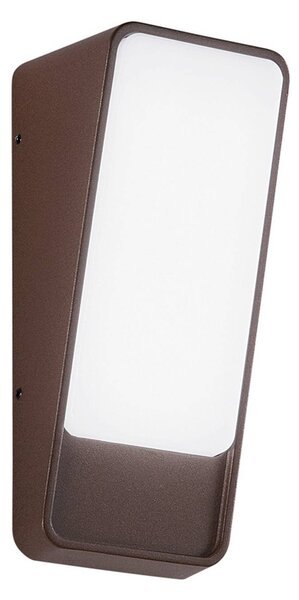 INTEC Applique da esterni a LED Coupe, Bronzo / Ottone antico, Alluminio, Moderno, Applique LED da esterni