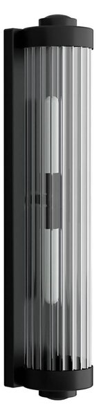 Open Design OR84498 - Applique da parete per bagno FUMI 2xG9/8W/230V IP44 nera