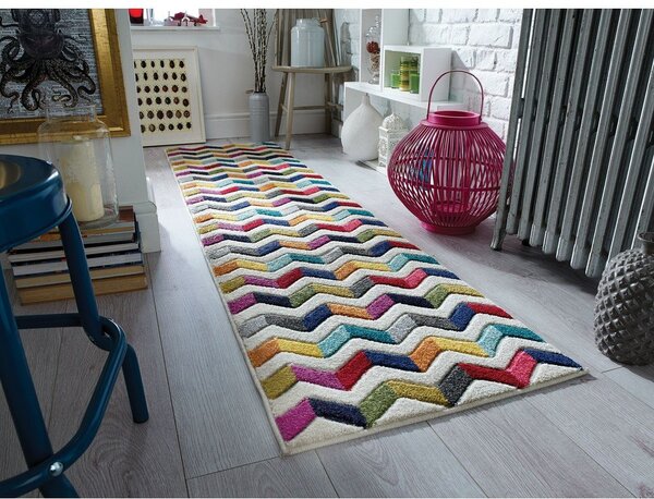 Tappeto a strisce 66x230 cm - Flair Rugs