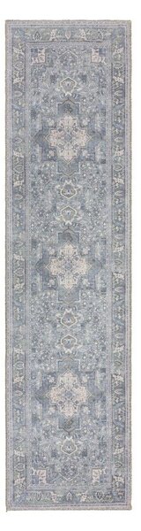 Passatoia lavabile verde con fibra riciclata 60x230 cm Windsor - Flair Rugs