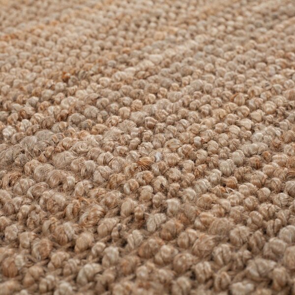Passatoia di colore naturale in iuta tessuta a mano 60x230 cm Jute – Flair Rugs