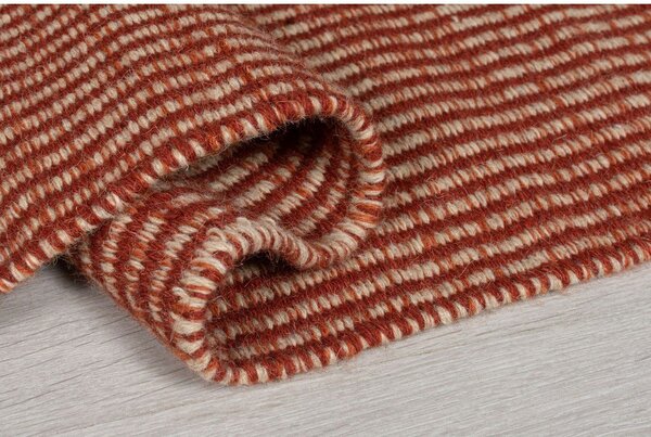 Tappeto in lana arancione 60x200 cm Anu - Flair Rugs