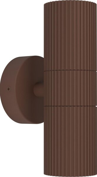 Eglo 902041 - Applique da esterno TOMELLOSO 2xGU10/28W/230V IP44 marrone