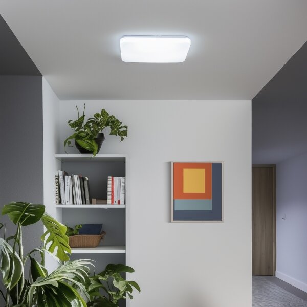 Brilagi - Plafoniera LED dimmerabile SMART LED/24W/230V 43x43 cm Wi-Fi Tuya + telecomando
