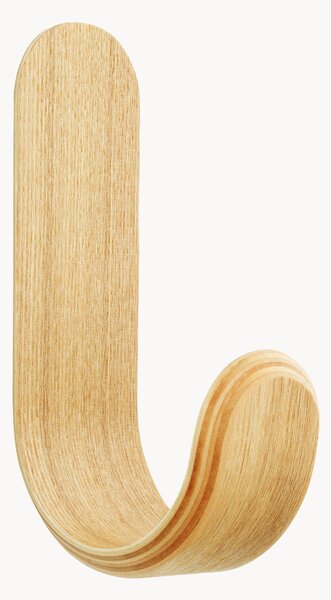 Gancio da parete in legno Curve