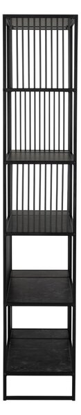 Libreria nera in pietra 85x185 cm Strington - Actona
