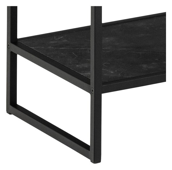 Libreria nera in pietra 85x185 cm Strington - Actona