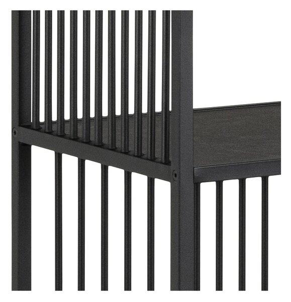 Libreria nera in pietra 85x185 cm Strington - Actona