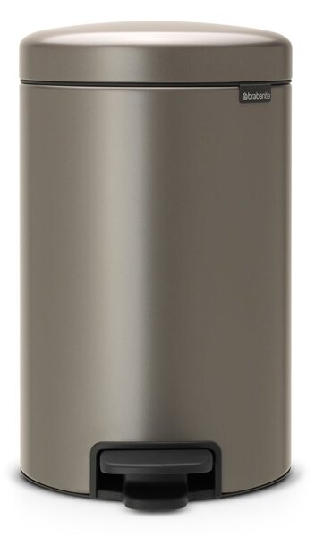 Bidone grigio in acciaio 12 l NewIcon - Brabantia