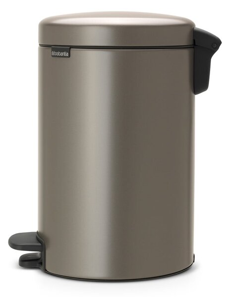 Bidone grigio in acciaio 12 l NewIcon - Brabantia