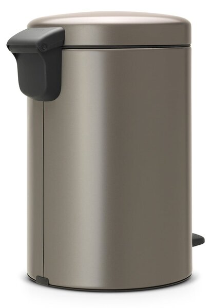 Bidone grigio in acciaio 12 l NewIcon - Brabantia