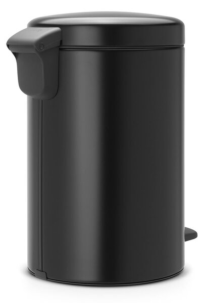 Bidone in acciaio nero opaco 12 l NewIcon - Brabantia
