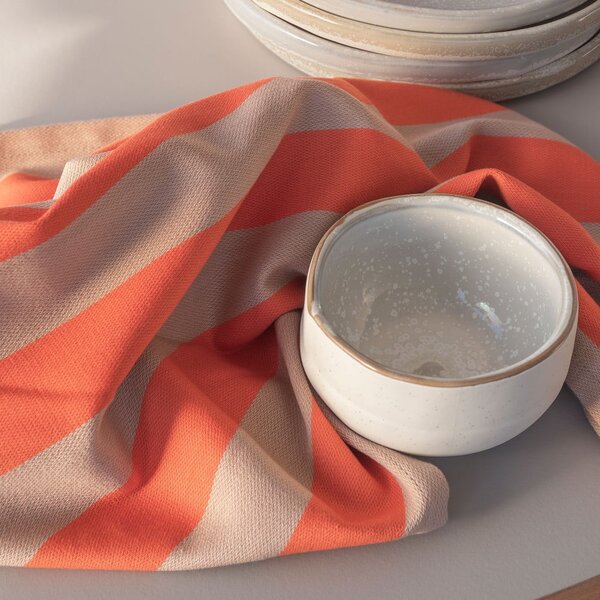 Set di 2 asciugamani in cotone 50x70 cm Stripes - Mette Ditmer Denmark