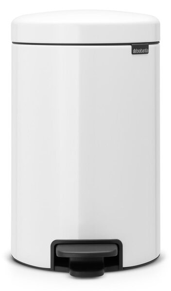 Bidone in acciaio bianco 12 l NewIcon - Brabantia