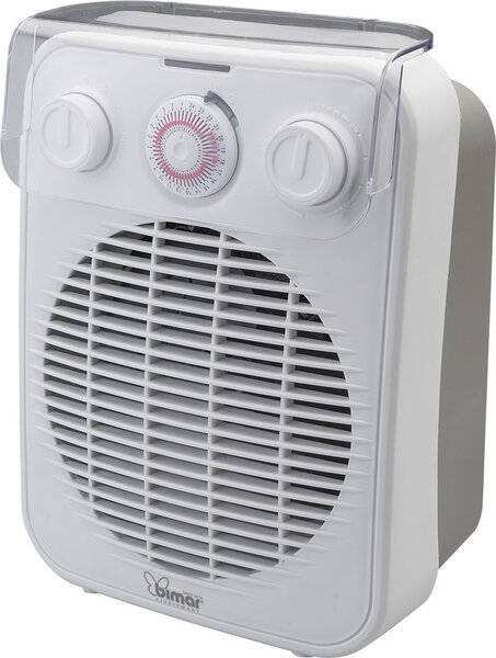 Bimar Termoventilatore Stufa Elettrica Caldobagno Potenza 2000 watt colore Bianco - HF196